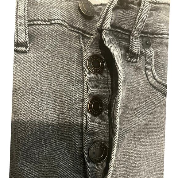 Everlane High-Rise Slim Straight Jeans | Faded Black | Size 26 - Picture 3 of 8